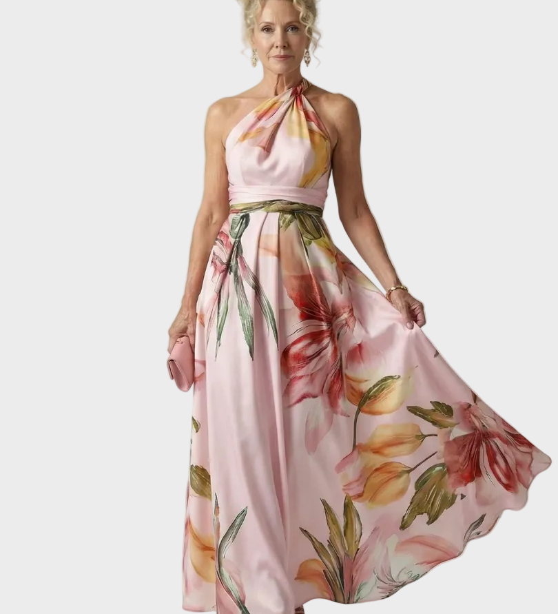 Emilia - Sukienka Maxi Kwiatowa