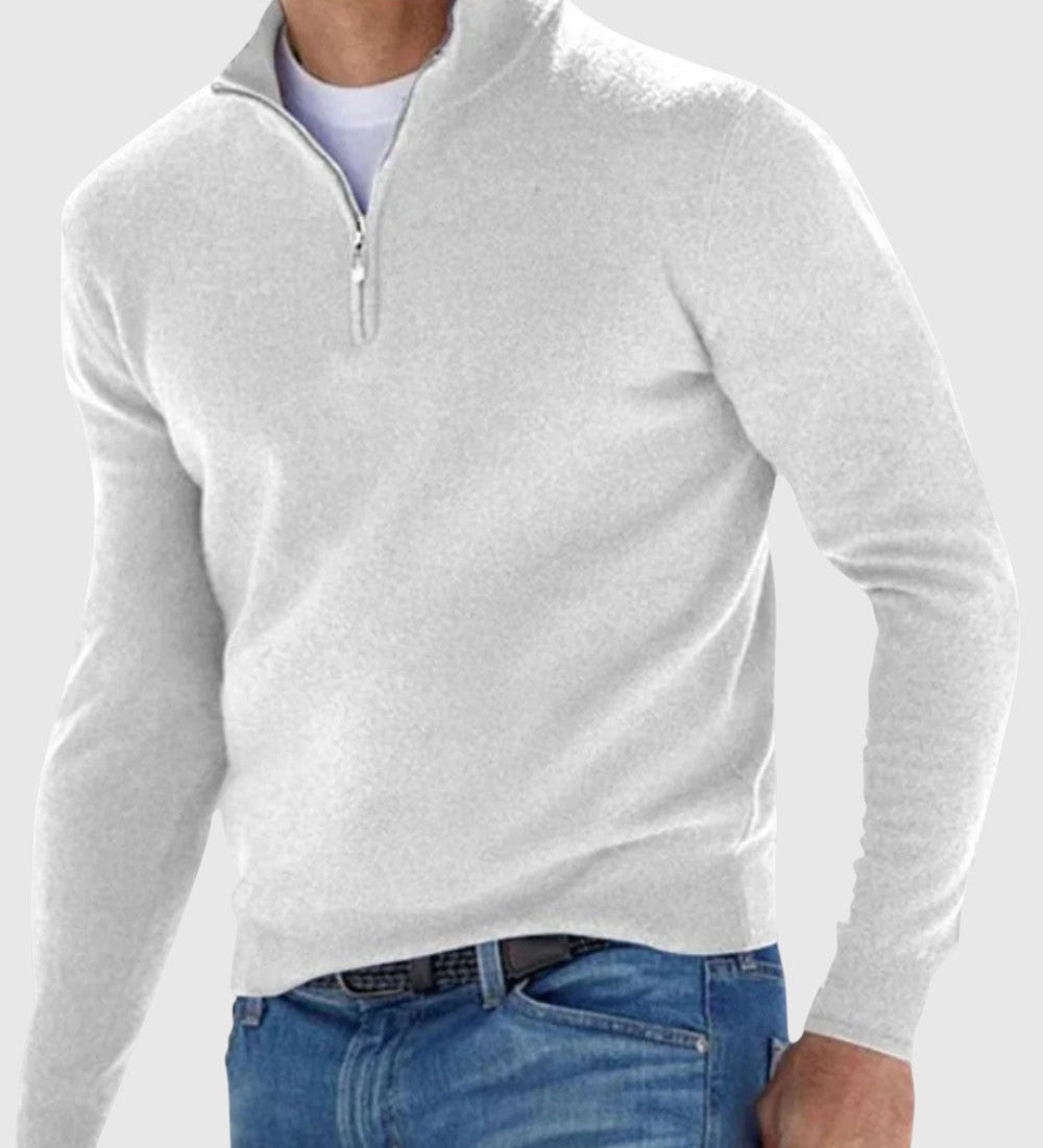 Libuše - Elegancki sweter z zamkiem