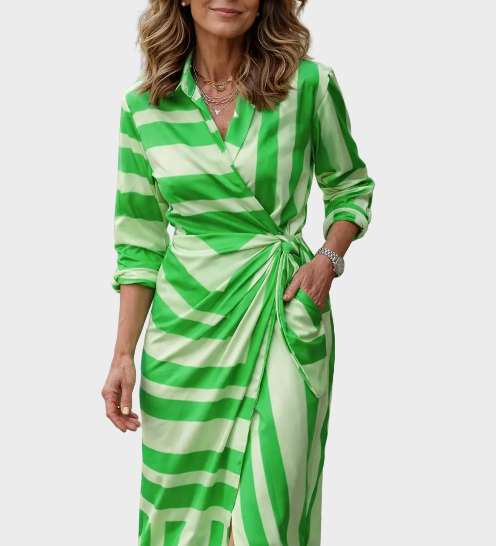 Lola - Maxi Print Sukienka
