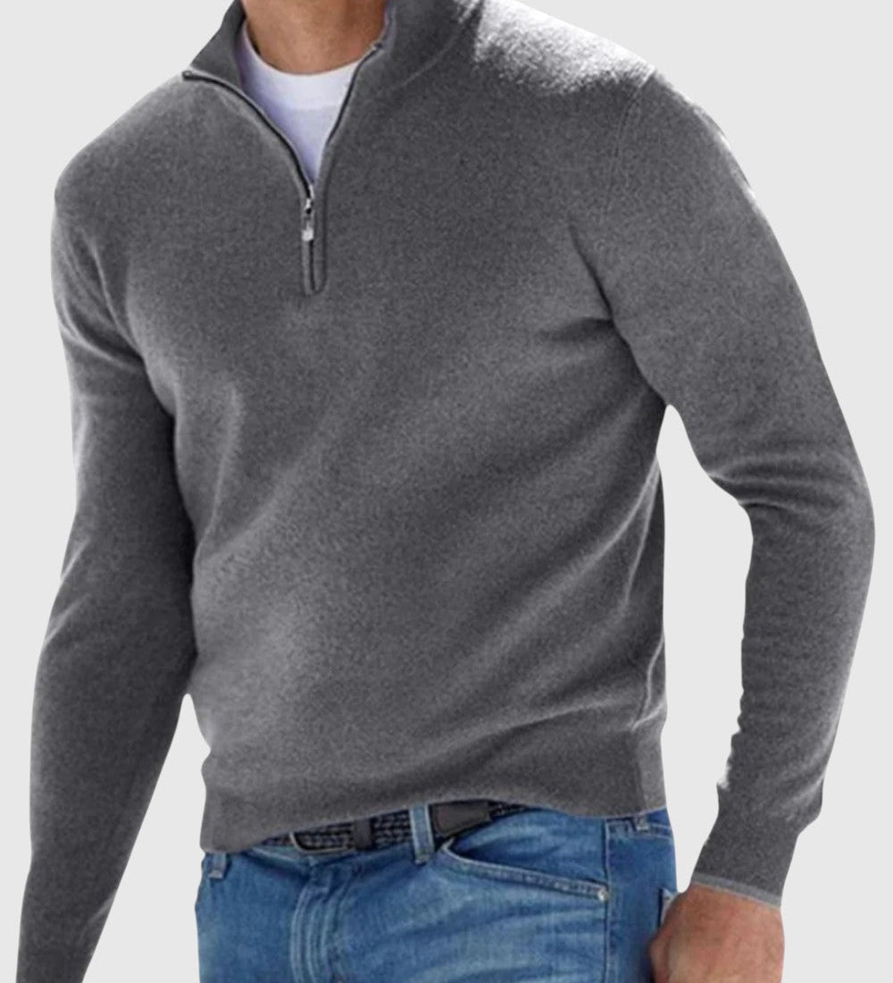 Libuše - Elegancki sweter z zamkiem