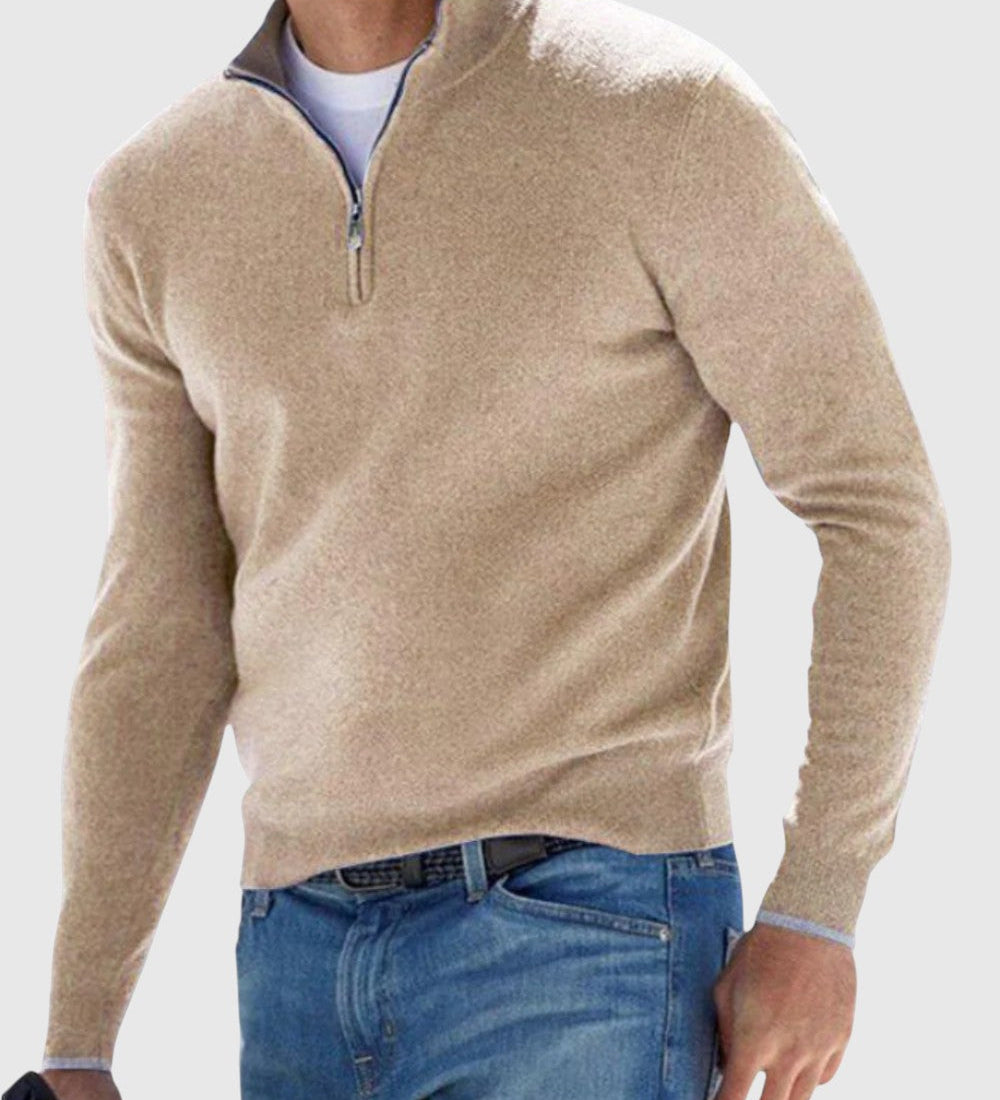 Libuše - Elegancki sweter z zamkiem