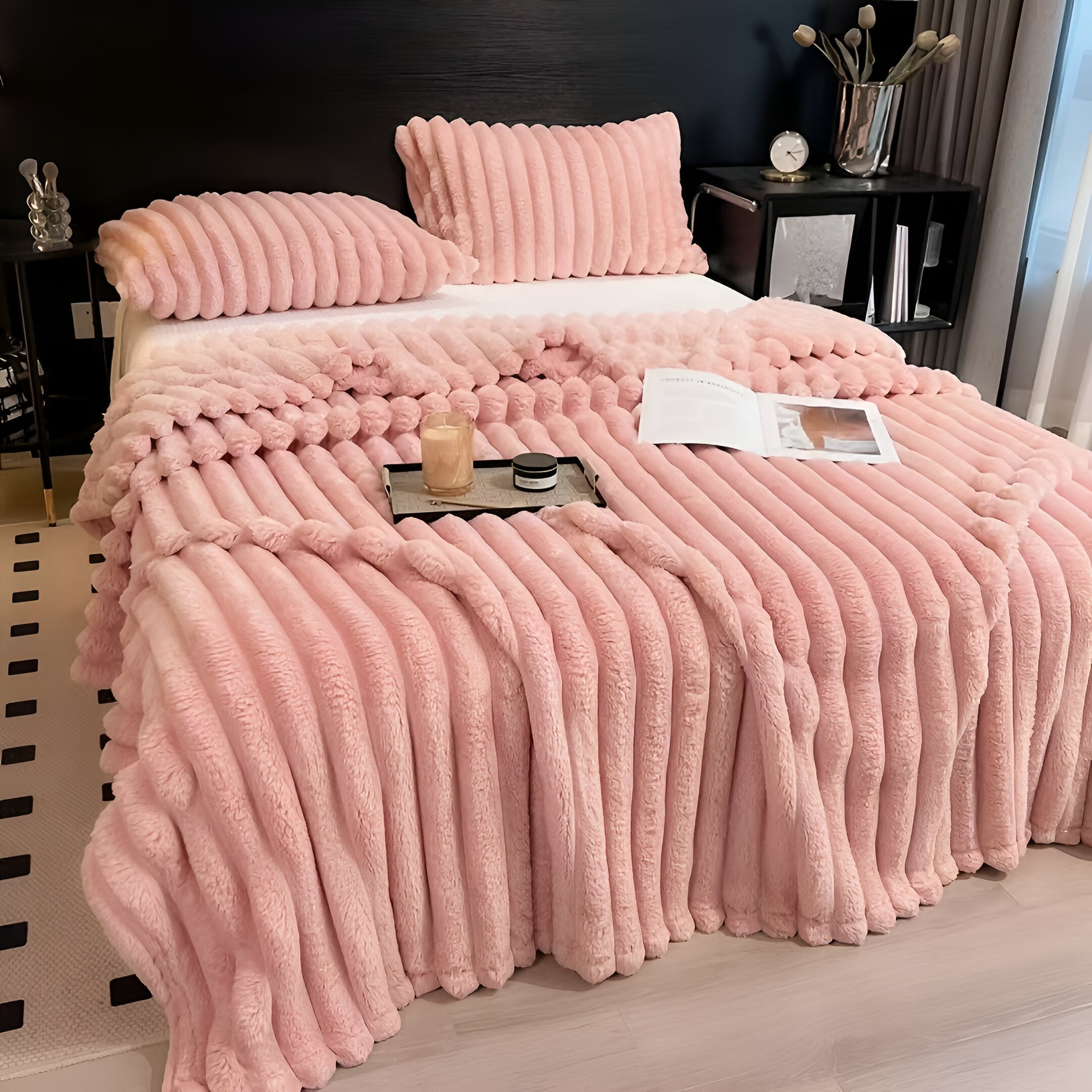 Wanda – Ciepły Koc Fleece z Flaneli