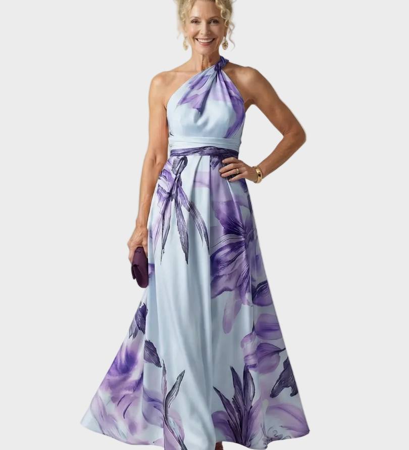 Emilia - Sukienka Maxi Kwiatowa