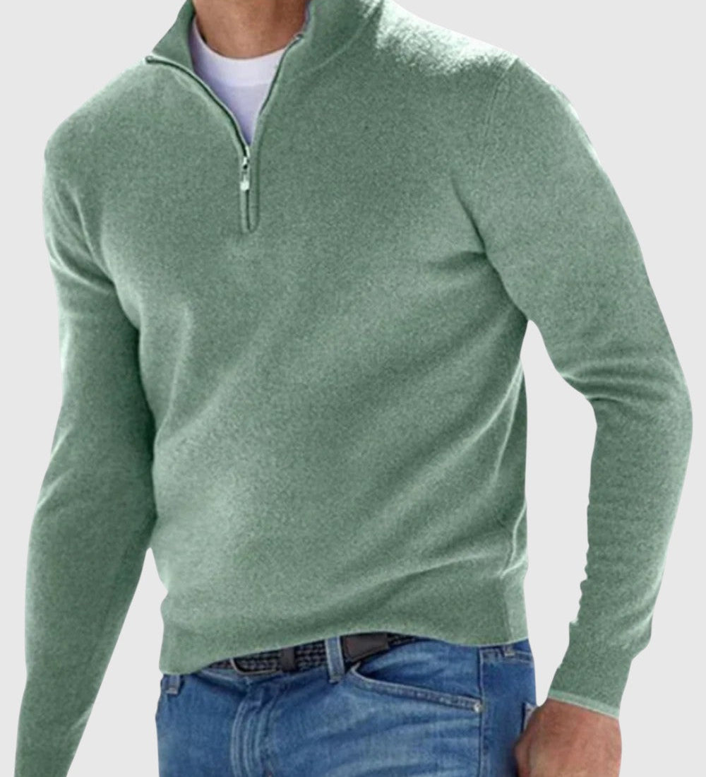 Libuše - Elegancki sweter z zamkiem
