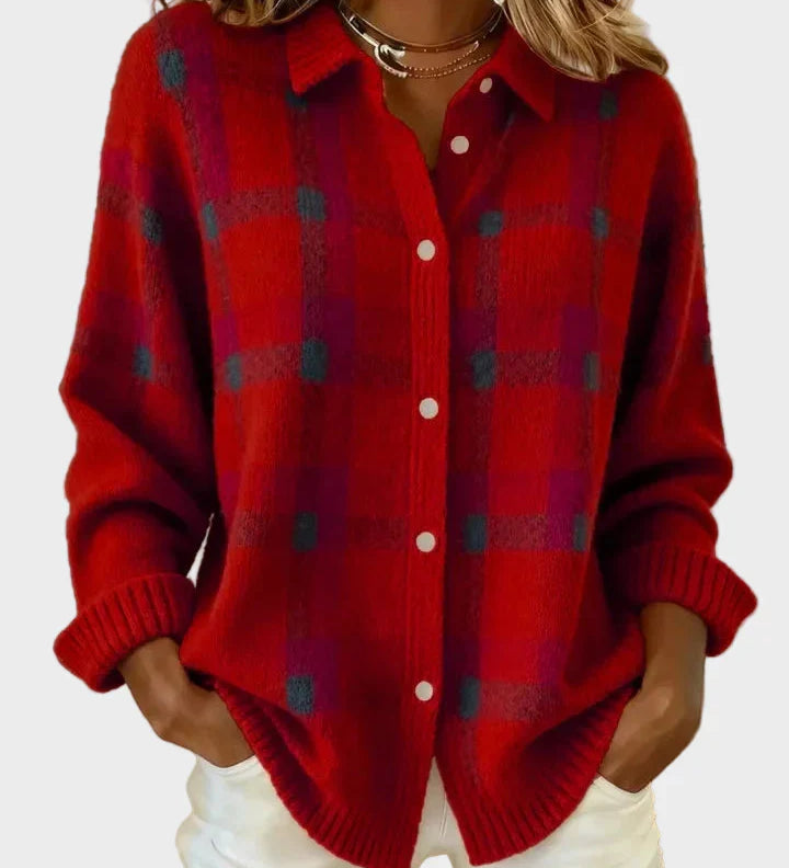 Anny - Stylowy sweter pleciony