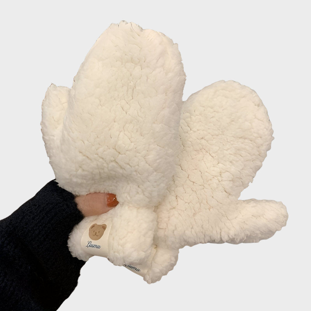 Klara – Pluszowe Rękawiczki Teddy