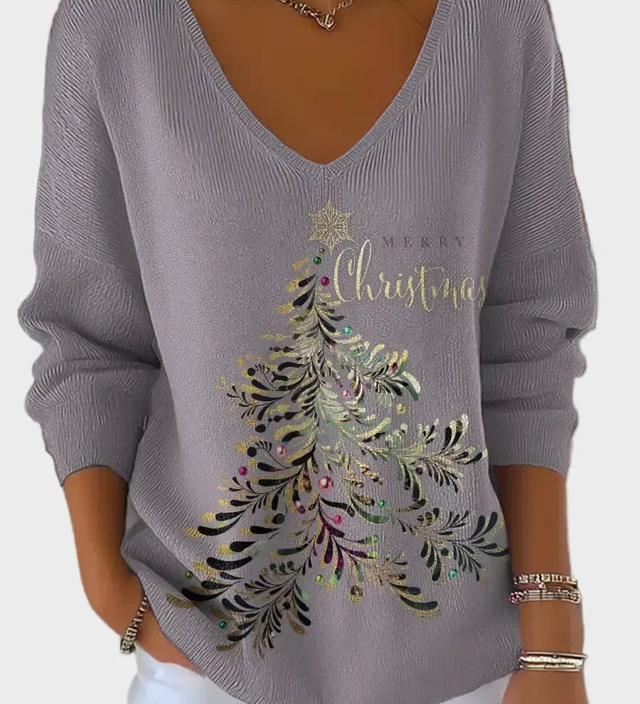 Nancy - Elegancki Świąteczny Sweter