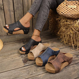 Sofia - Wedge Sandals z Nity