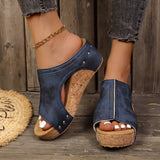 Sofia - Wedge Sandals z Nity