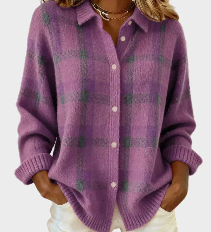 Anny - Stylowy sweter pleciony