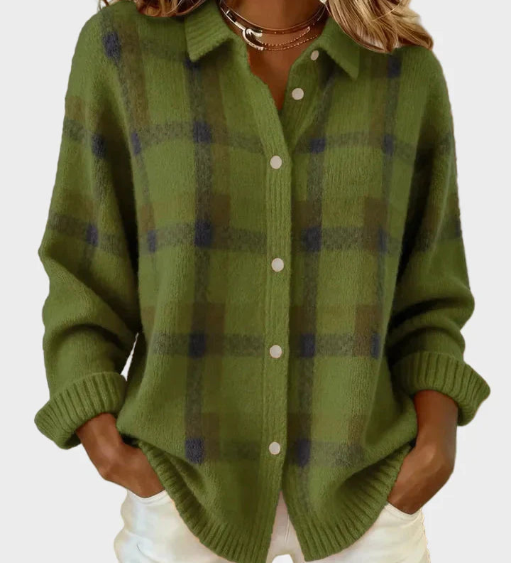 Anny - Stylowy sweter pleciony