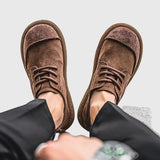 Santiago – Męskie ortopedyczne buty ze skóry naturalnej