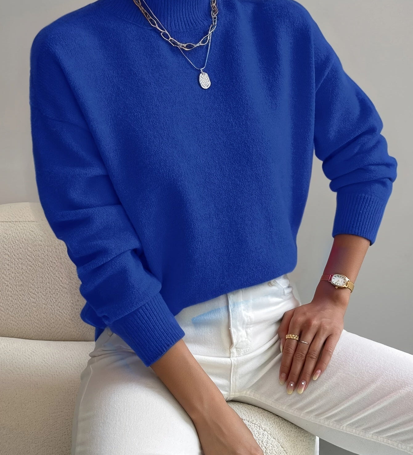 Yvonne - Elegancki sweter casualowy