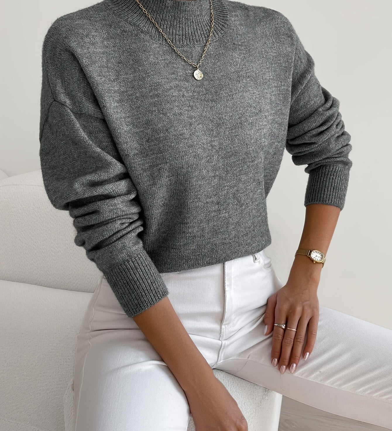 Yvonne - Elegancki sweter casualowy