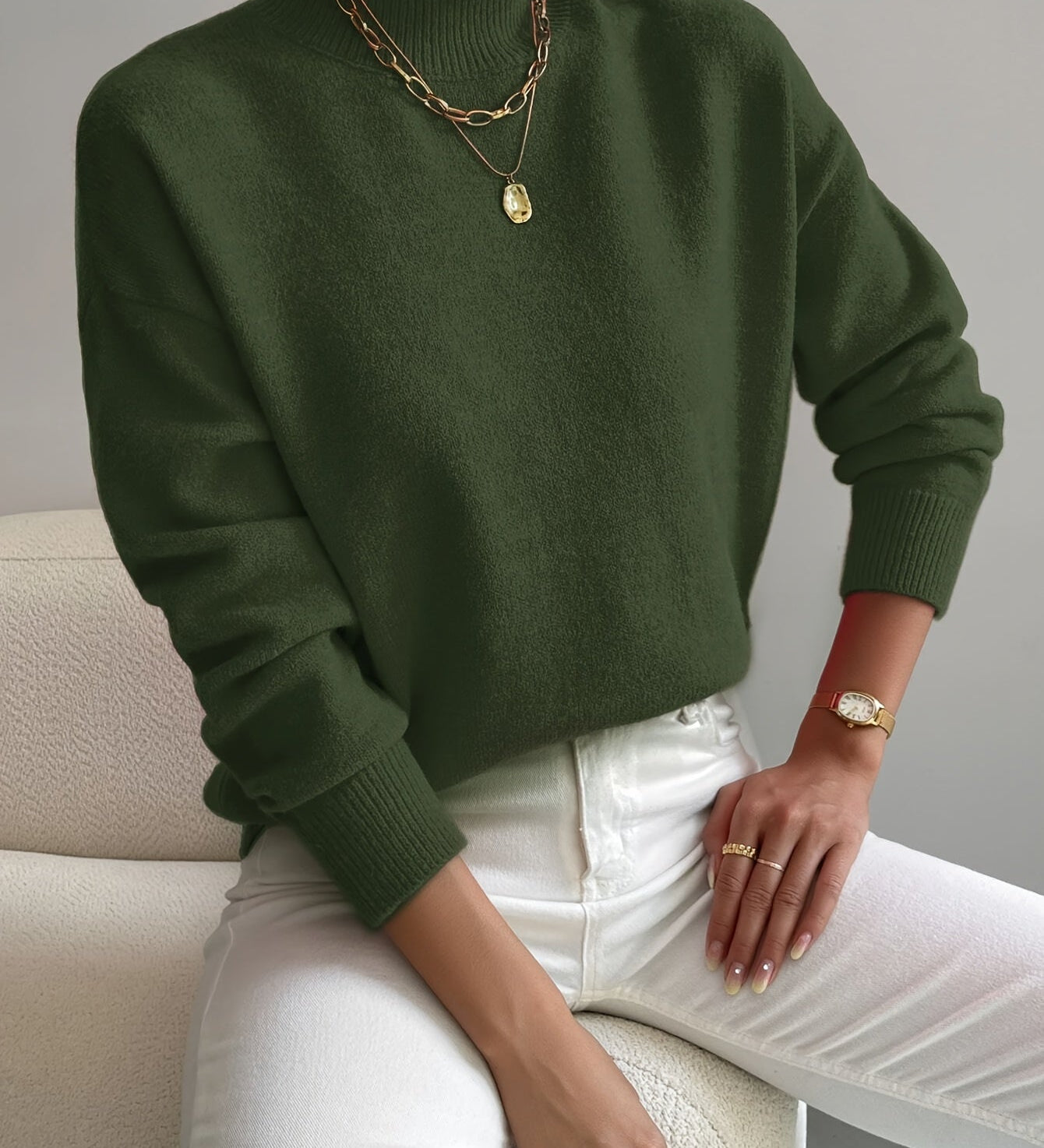 Yvonne - Elegancki sweter casualowy