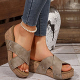 Oakley – Boho Wedge Sandały
