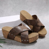 Oakley – Boho Wedge Sandały